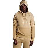 KARL LAGERFELD mens Solid Hoodie With Logo Stretchy Hoodie