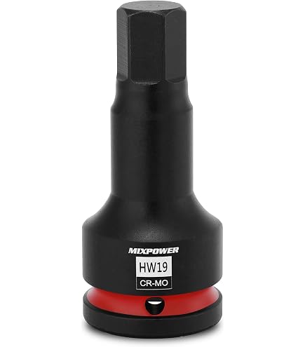 Amazon.com: SUNEX TOOLS 560719 1-Inch Drive 19mm Hex Driver Socket