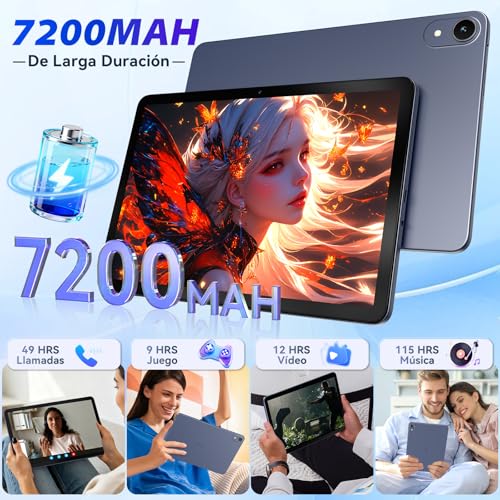 Tablet Infinix XPAD 30E 11 Pulgadas Android 15 8GB RAM: 4+4GB Extendida, 128GB ROM, SIM 4G LTE + Micro SD, Media tek G80, Octa-core, Tutor AI, Control parental, 7200mAh, Con Funda Protector, Deep Blue