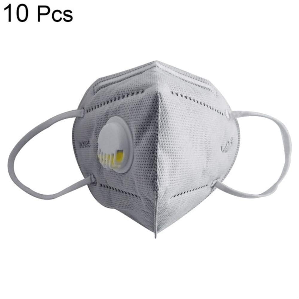 Suitable For Everyone, Ffp2 / N95 / Kn95 Anti-pollen Anti-dust Antibacterial, With Breathing Valve adult 10PCS