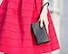 Humble Chic Vegan Leather Wristlet Wallet Clutch Bag - Small Phone Purse Handbag, Black