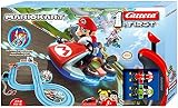 Carrera FIRST Nintendo Mario Kart Slot Car Race Set 2.9m with Flip Elements view 2