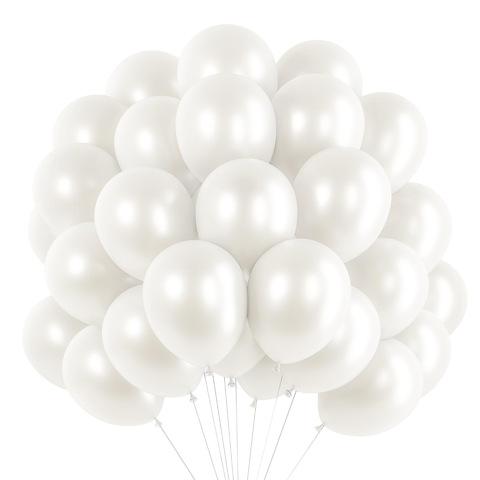 RUBFAC 80pcs 18 Inches Neon Punch Balloons And 120 12 Inches Rainbow Balloons For Party Decoration Arch Decoration