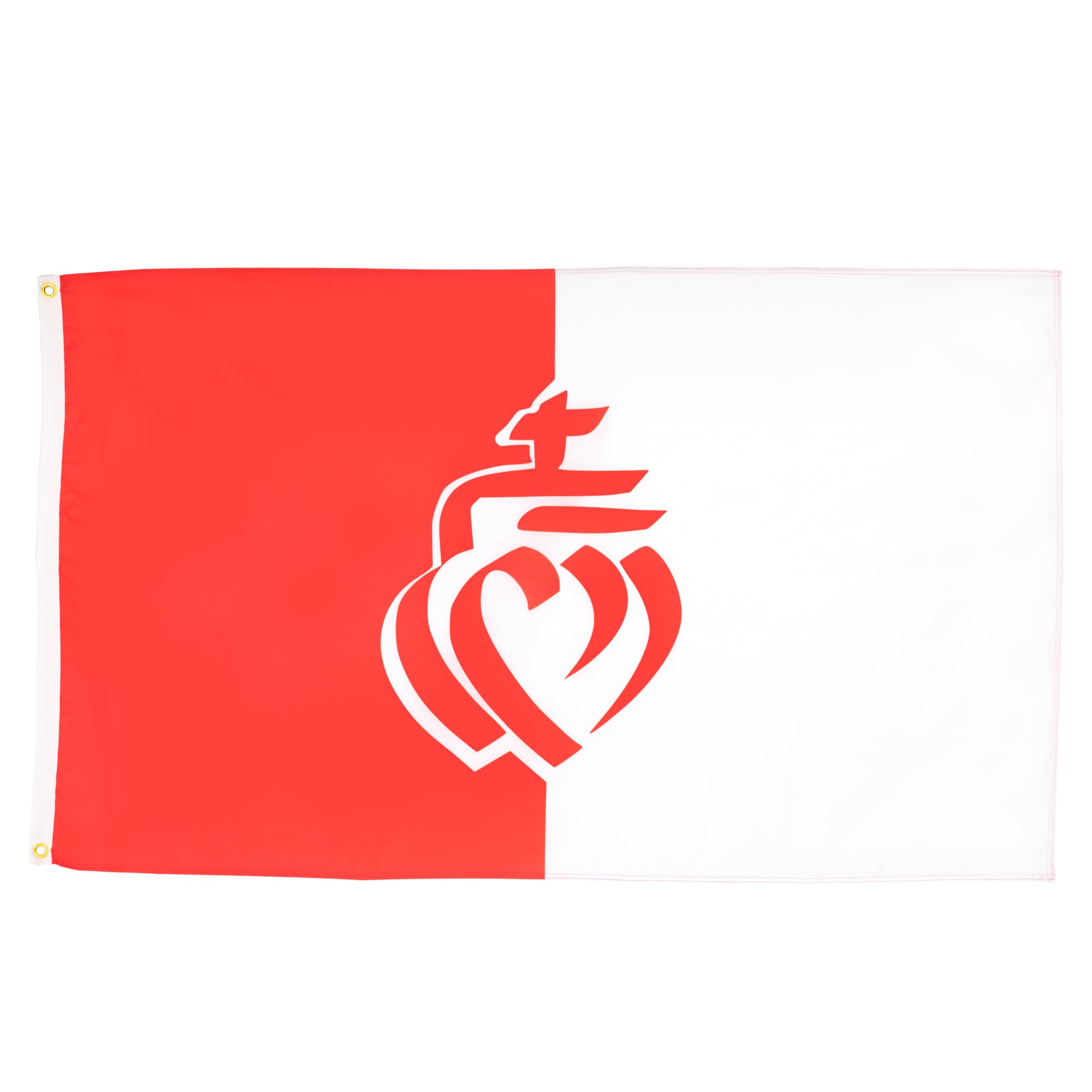 AZ FLAG - French Department Of The Vendee Flag - 3x5 Ft - 100D Polyester France - Vendee Banner with Two Metal Grommets - Fade Resistant - Vivid Colors - 3' x 5' Feet - 150x90 Cm — image 1