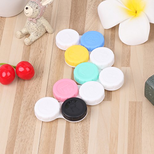 Itlovely Contact Lens Box Holder Plastic Objective Travel Portable Case Storage Container