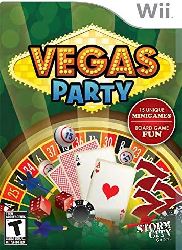 Wii★VEGAS PARTY 海外版★新品未開封 Amazon.com: Vegas Party - Nintendo Wii : Video Games