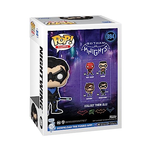 Funko POP! Games: Gotham Knights - Nightwing - Batman - Collectable Vinyl Figure - Gift Idea - Official Merchandise - for Kids & Adults - Video Games Fans - Model Figure for Collectors and Display