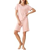 Latuza Women's Viscose Bermuda Shorts Pajama Set