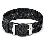 Ullchro Nylon Watch Strap Perlon Braided Woven Watch Band NATO Men Women - 14, 16, 18, 20, 22 mm