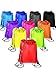 20 Pieces Drawstring Backpack Sport Bags Cinch Tote Bags for Traveling and Storage (10 Colors A, Size 1)