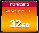 Transcend 32GB CompactFlash 133 Memory Card CF Ultra DMA 4 MLC NAND DSLR