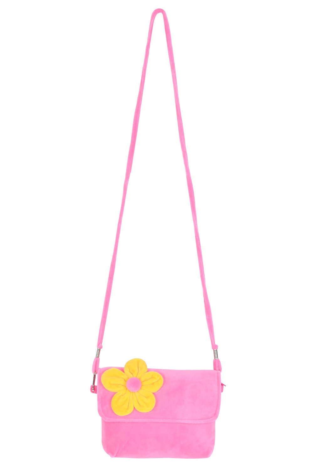 chords baby pink with yellow flower sling bag for girls