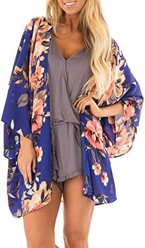 Kimono Swimsuit Cover-Up Caridgan Beach Loose Top for Women