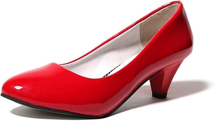 red dress shoes ladies
