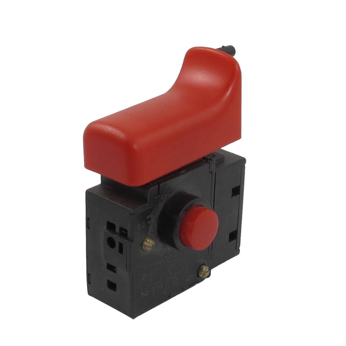 Sourcingmap AC 250V 6A Lock on Red Case Trigger Switch for 10RE Electric Drill