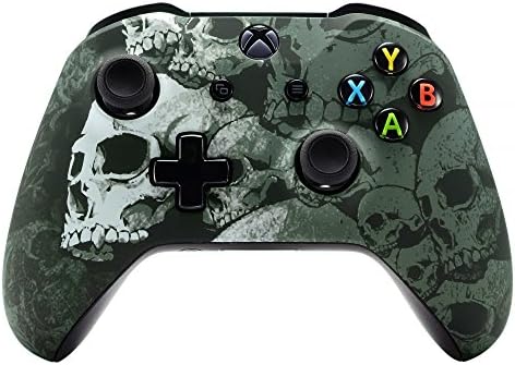 Extremerate Hydro Dipped Soft Touch Front Housing Shell Faceplate Cover For Xbox One S Xbox One X Controller Lonely Skull 1 Buy Online At Best Price In Uae Amazon Ae