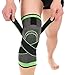 HipStone Knee Sleeve, Compression Fit Support -for Joint Pain and Arthritis Relief, Improved Circulation Compression - Wear Anywhere - Single