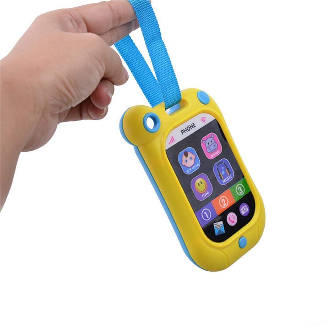 IEnkidu Kids Baby Multi-Functional English Version Touch Screen Toy Ph (Color Random)