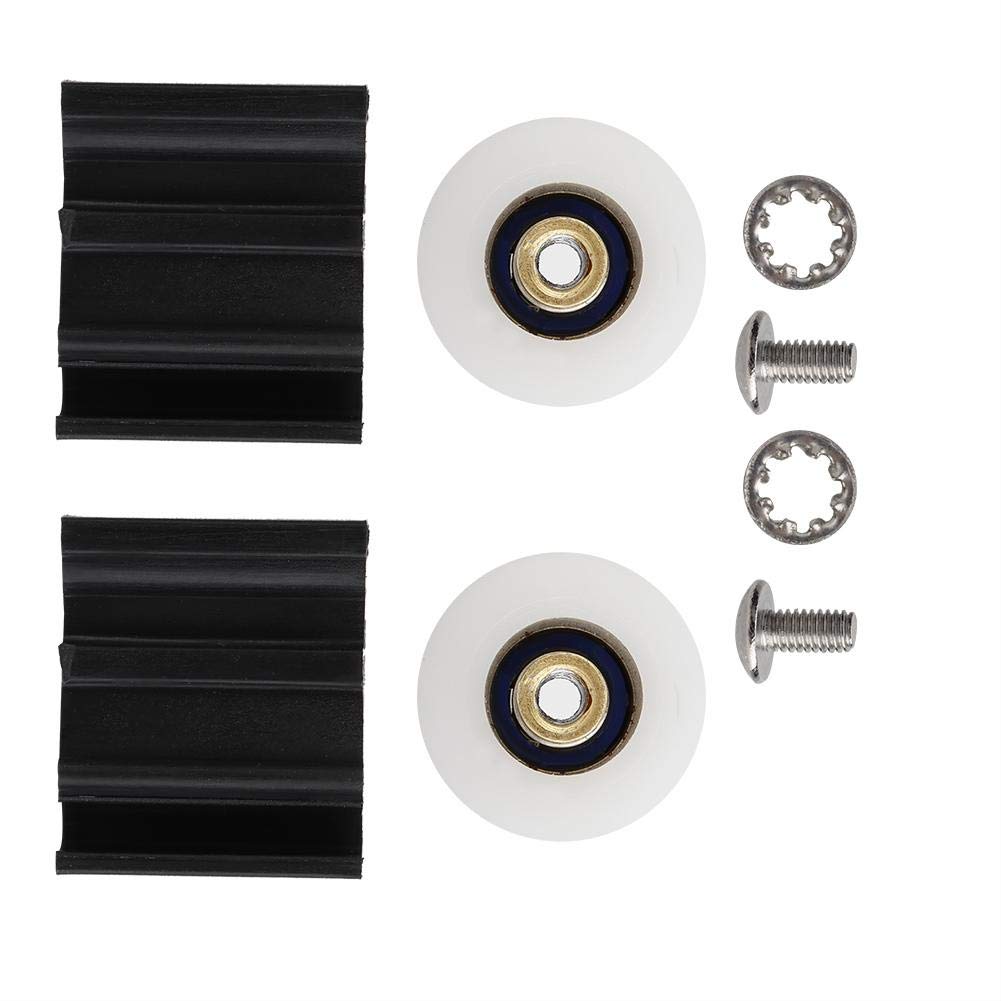 Fdit 22mm Halls Greenhouse Door Wheel Replacement Kits Shower Door Rollers Glass Roller Replacement