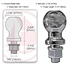 Trailer-Chrome-plated-Hitch-Ball-for-Boats-Fits-1-78-Coupler-Five-Oceans Trailer-Chrome-plated-Hitch-Ball-for-Boats-Fits-1-78-Coupler-Five-Oceans