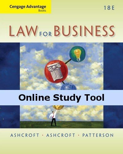 CourseMate (with Digital Video Library) for Ashcroft/Ashcroft Cengage Advantage Books: Law for Business, 18th Edition