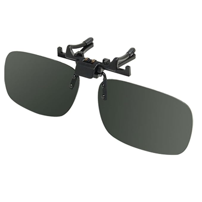 Unisex Plastic Dark Green Lens Clip On Reading Glasses Amazon.co.uk
