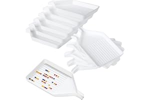 DIOSAMER 12PCS Plastic Diamond Art Painting Trays,3.8 x 2.2 Inches Bead Sorting Trays Organizer, Diamond Art Painting Tool Accessories for DIY Art Craft