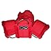 Bed Restraints for Sex Wrist Ankle Cuffs with Adjustable Straps for Bondage and BDSM (Furry) - Red by HappyNHealthy