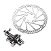 Surepromise Mechanical Disc Brake MTB Bike Cycling Bicycle Front Rear Caliper 160mm Rotors (Front Caplier and Rotor Set)