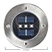 Solar Ground Lights, Findyouled Outdoor Waterproof Warm White Landscape Path Light (6 Pack)