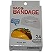BioSwiss Bandages, Taco Shaped Self Adhesive Bandage, Latex Free Sterile Wound Care, Fun First Aid Kit Supplies for Kids, 24 Count