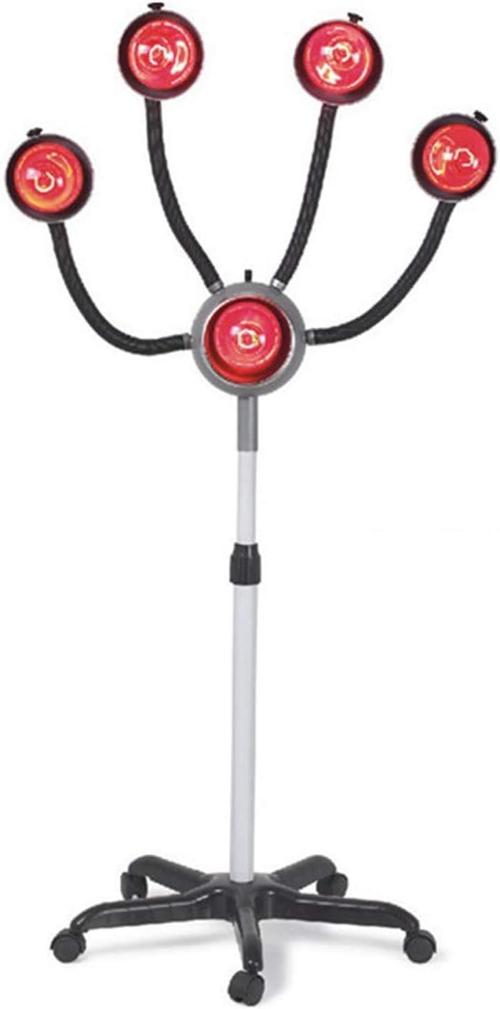 Infrared Heat Lamp, Hair Color Head Processor Red Light LED Stand Up