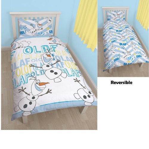 Disney Frozen Olaf Reversible Rotary Single Duvet Cover