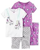 Carter's Carter's Baby Girls 4 Pc Cotton 331g236, Print, 18M