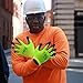 FWPP Latex Coated Work Gloves, Firm Grip for Construction, Gardening Gloves for Men and Women (Size L 12Pairs Yellow GL008003)