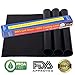 WINRIDA BBQ Grill Mat,Set of 3 Non-Stick Oven Liners,Barbecue Utensil for Gas,Charcoal,Electric Gril,16x13 Inches