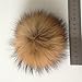 Roniky Real Raccoon Fur Pom Pom Luxurious Fur Balls for Knitted Cap Winter Beanies Real Fur Accessories (2)