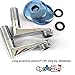 Kitchen Faucet Taps Chrome Pull Out Wall Mount Sink Faucet 2-function C-5