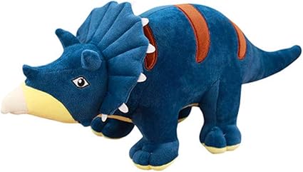 blue triceratops plush
