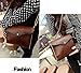 Canserin Hot Sale! Women Handbag, Women's Retro PU Leather Shoulder Bag Satchel Handbag Tote Hobo Messenger Packet (Brown)