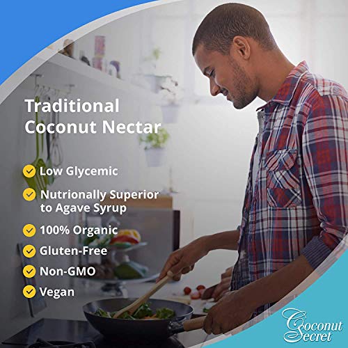 Coconut Secret Coconut Nectar (2 Pack) 12 fl oz Natural, LowGlycemic Liquid Sweetener