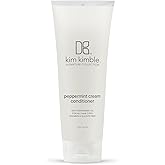 Kimblebeauty Peppermint Cream Conditioner: Refreshing Peppermint Hydration for Scalp Relief & Healthy Hair, 8.0 Fl. Oz. / 237 ml