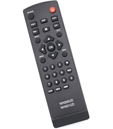 Replacement Remote Control For Emerson & Sylvania TVs – Models NF015UD, NF602UD, NF606UD