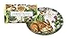 Michel Design Works Glass Soap Dish, Garden Bunny