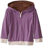 Babysoy Baby Girls' Year Round Reversible Hoodie