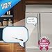 Signs Authority Dry Erase Board - Decorative Prop with Magnetic Back for Fridge - Realistic Speech Bubble Design - Reusable, Durable, Portable, Double Sided