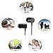 PWOW TZY E113 in-Ear Headphones Noise Isolating Earphones with Mic Black
