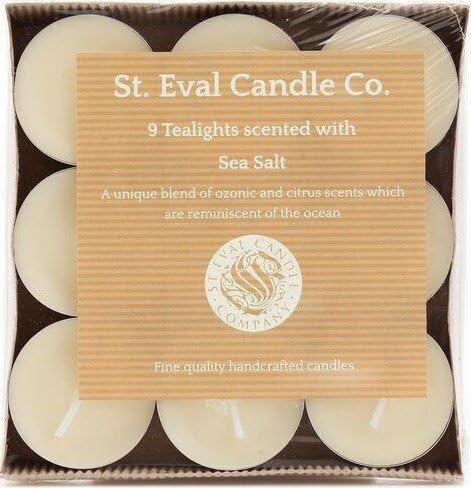 St Eval Sea Salt Scented Tealights x9