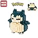 Anime Pokemon Snorlax Diamond Mini Building Nano Blocks Kids Toys Pocket Monster