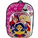 DC Comics Super Hero Girls Batgirl, Wonder Woman and Supergirl Backpack with Side Mesh Pockets